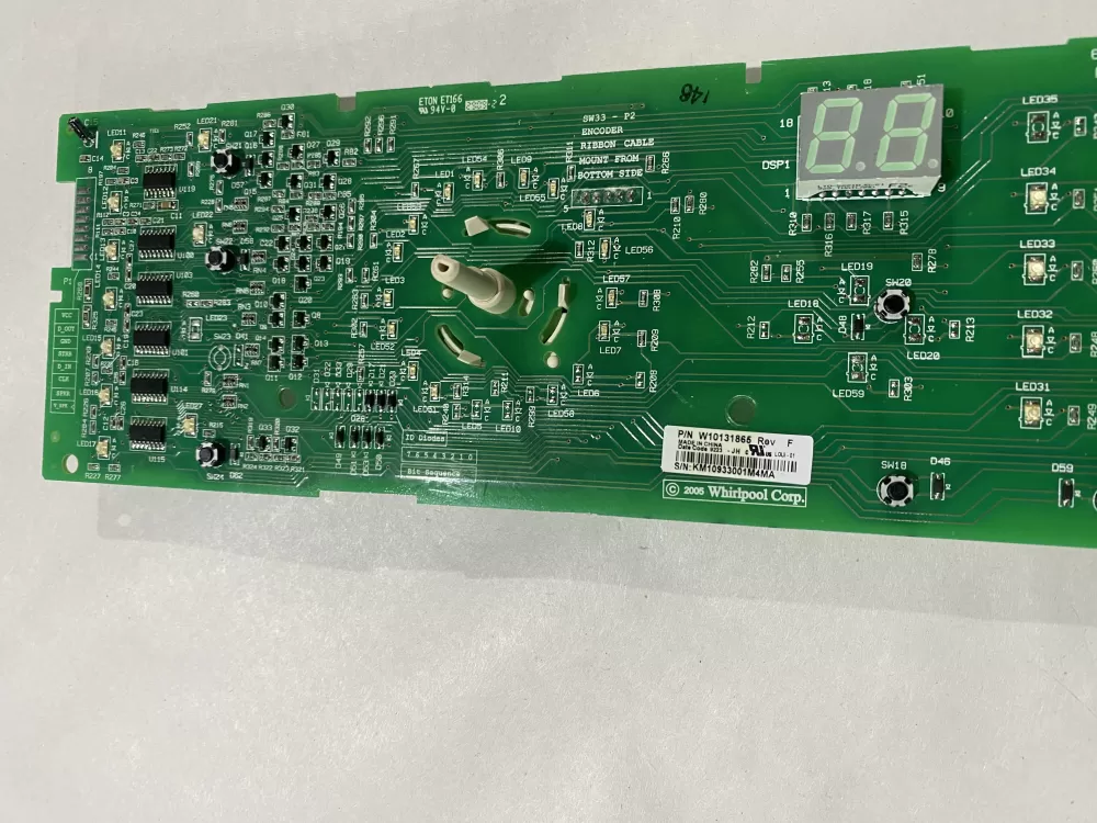 Whirlpool Kenmore W10131865 W10131871 Washer Board Control AZ151394 | BK2084