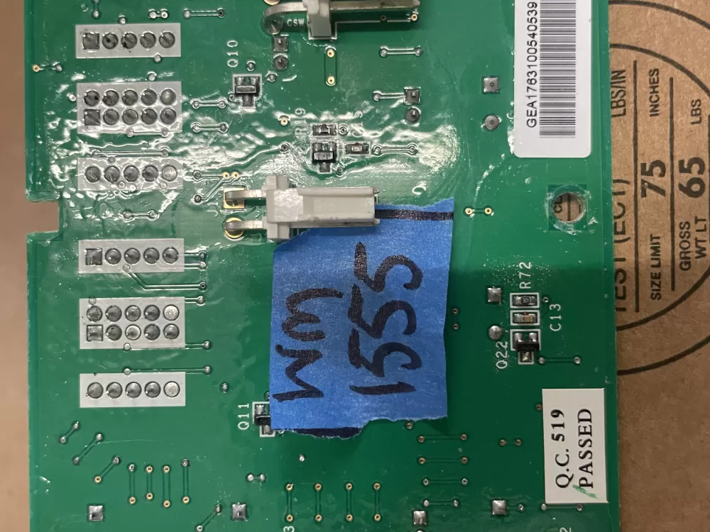 GE 200D7355G069 Refrigerator Control Board Dispenser AZ83014 | Wm1555