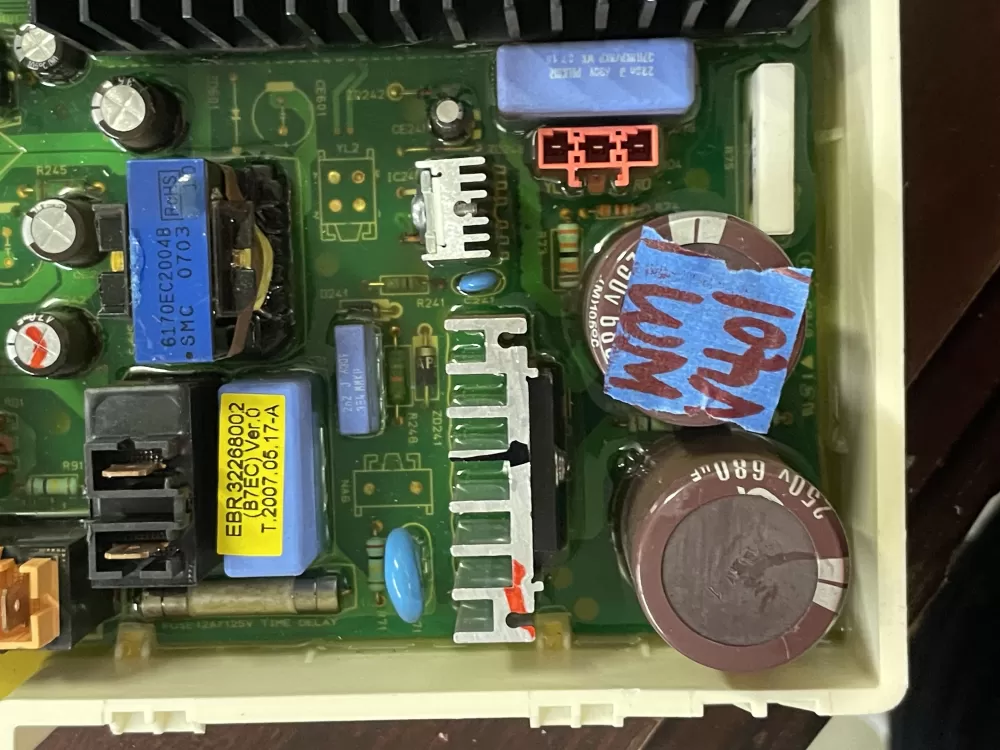 LG EAX32220502 EBR32268002 Washer Control Board AZ40701 | Wmv401