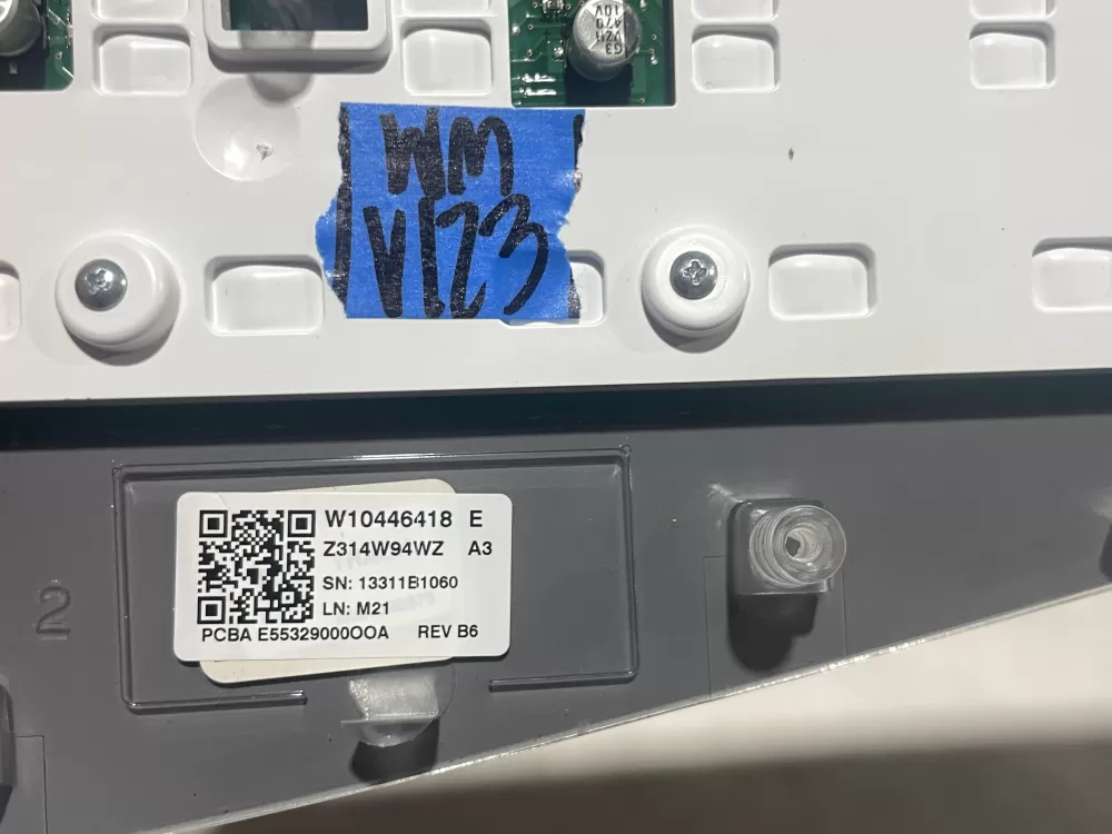 Whirlpool W10391530 W10446418 WPW10446418 Washer Control Panel AZ140005 | Wmv123