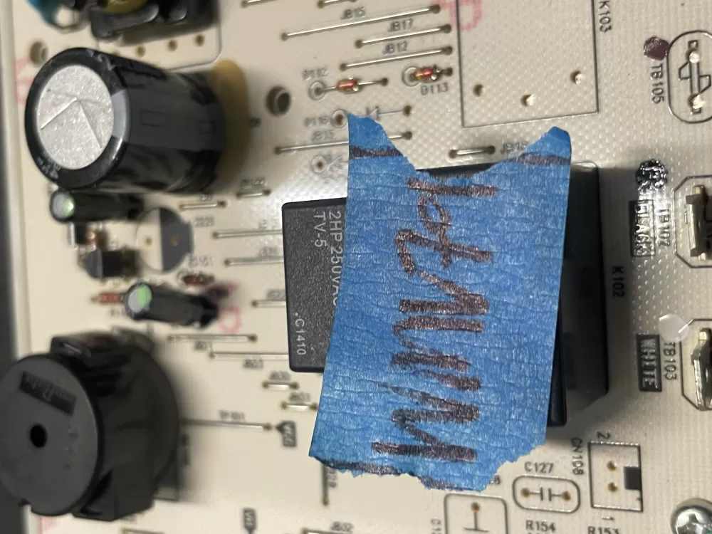 GE 175D6798G001 WE04M10011 Dryer Control Board AZ8244 | Wmv79