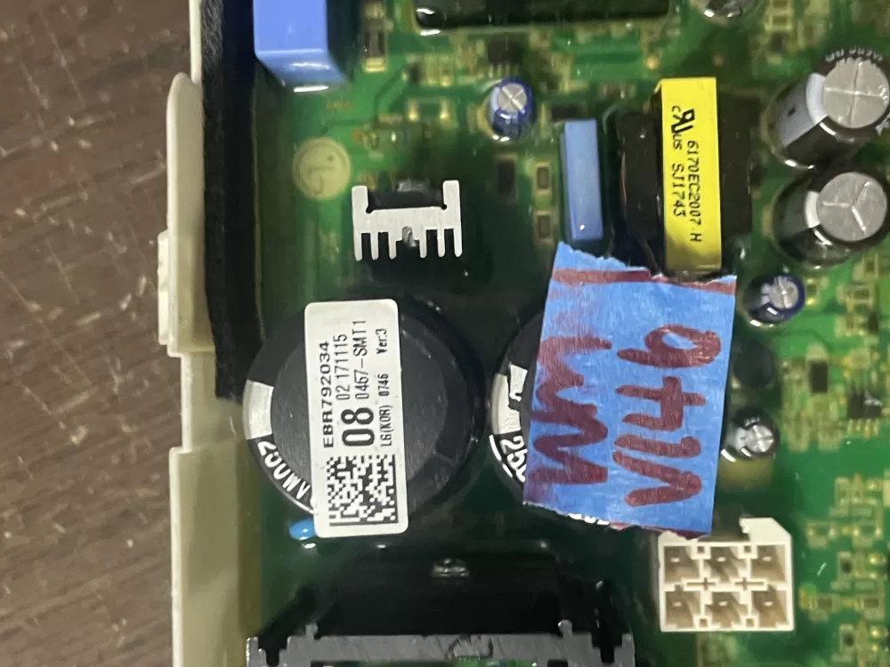 LG AP6235828 EBR79203408 PS12080587 Washer Control Board AZ41954 | Wmv416