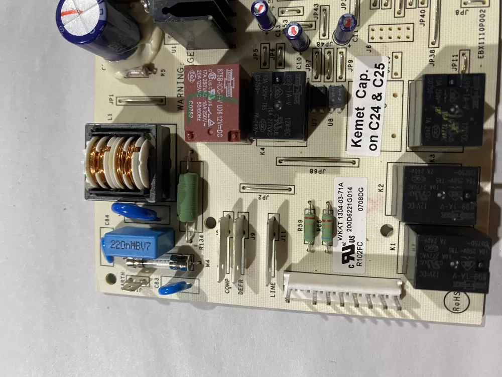 GE Refrigerator Control Board WR55X10942 WR55X10699 AZ186620 | BK2745