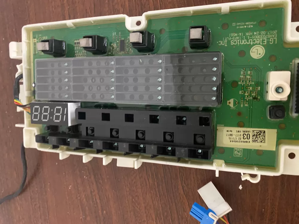 LG EBR82954403 Washer Control Board Display AZ27265 | BK315