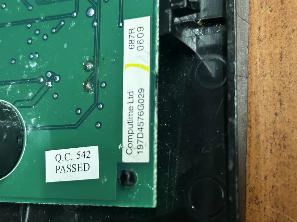 GE 197D4576G029 Refrigerator Control Board Dispenser