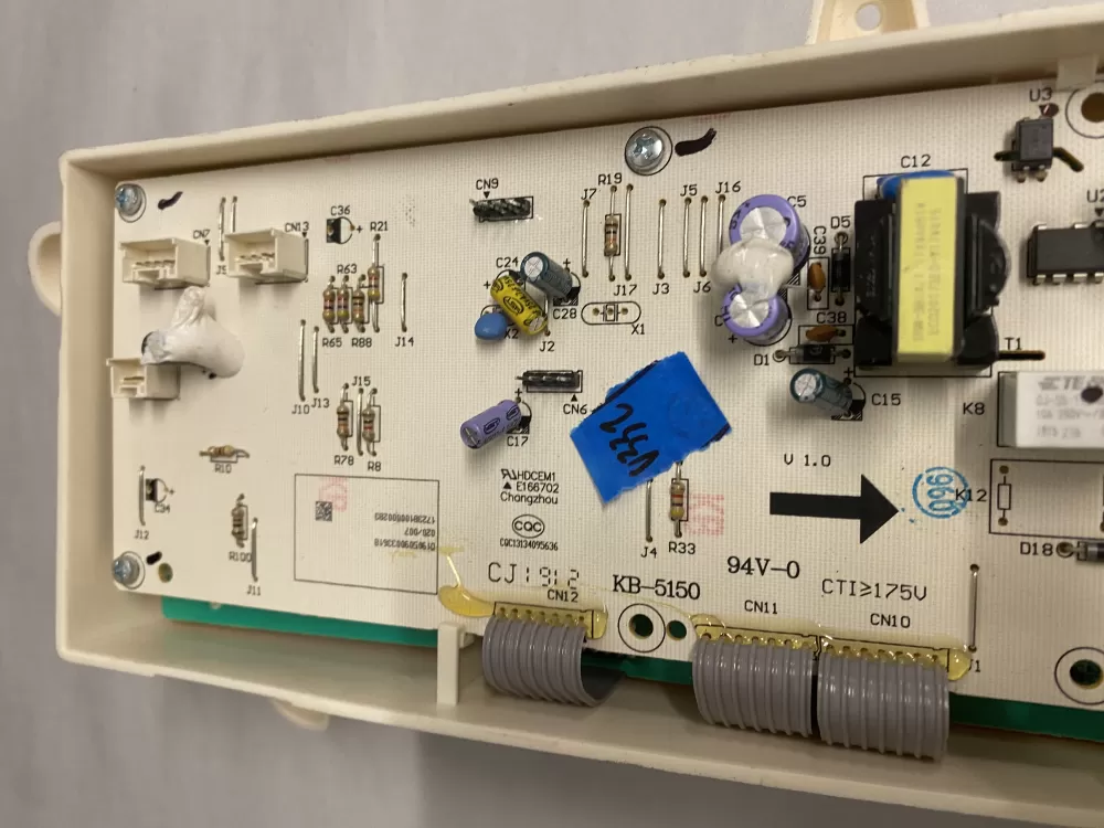 GE WH12X27293 17238100000283 Washer Control Board AZ224896 | BKV332