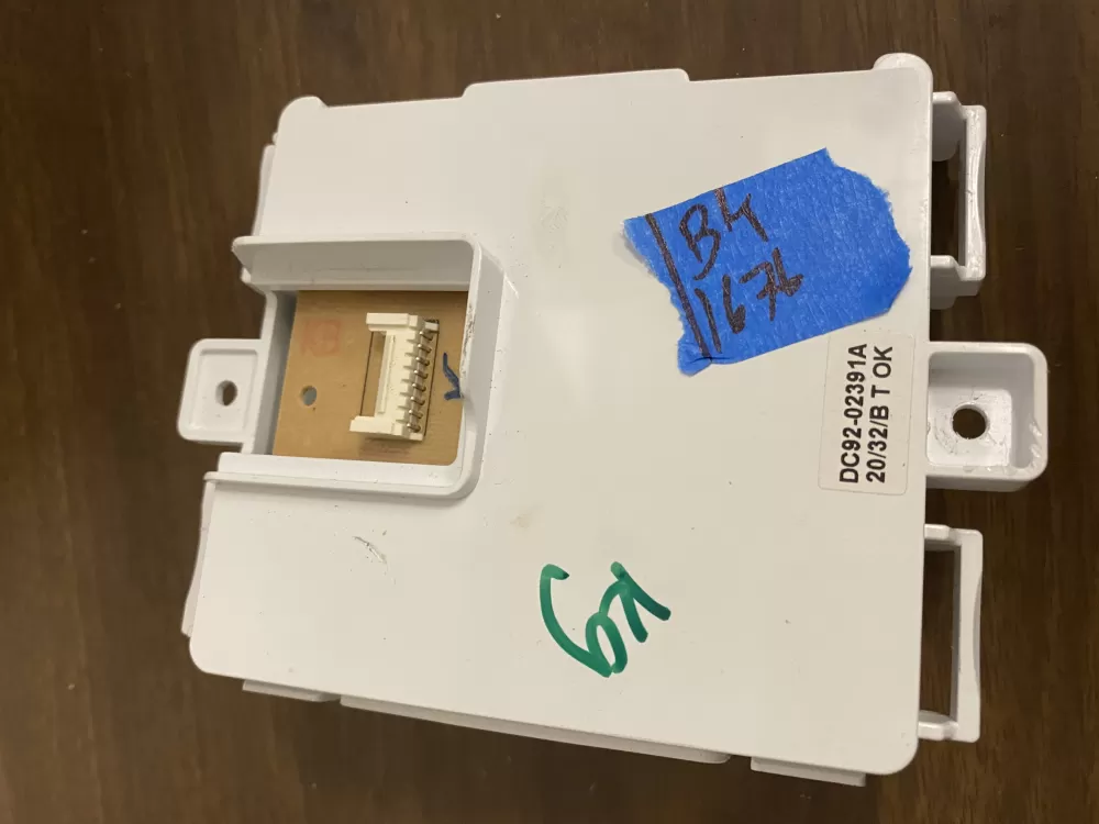 Samsung DC97-22462B DC92-02391A Washer Control Board AZ31939 | BK1676