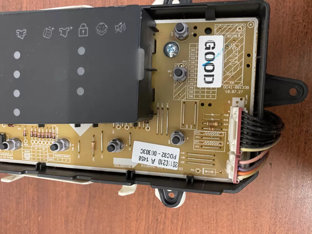 Samsung PDC92-00303C Washer Control Board User Interface