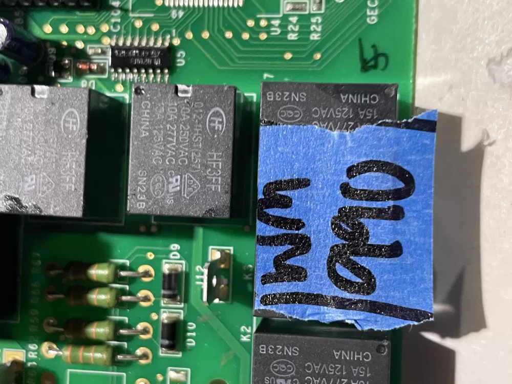 GE 200D6221G028 EBX1110P002 Refrigerator Control Board AZ145164 | Wm1007