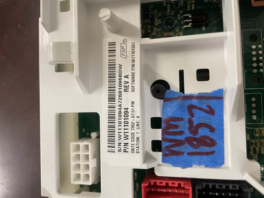 Kenmore W11101094 W11162442 PS12347928 Washer Control Board AZ53901 | Wm1852