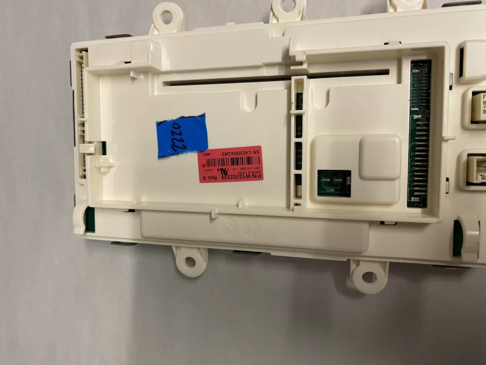 Whirlpool W10352339 Washer Control AZ206965 | BK2220