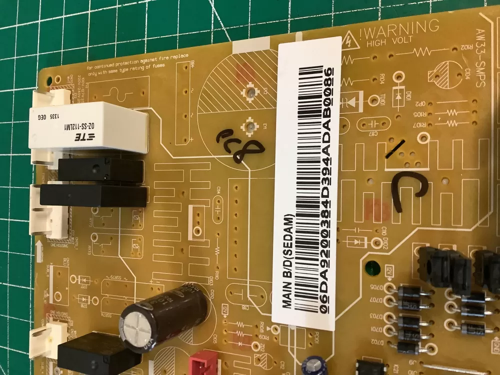 Samsung DA92 00384D Refrigerator Control Board AZ227031 | NR1926