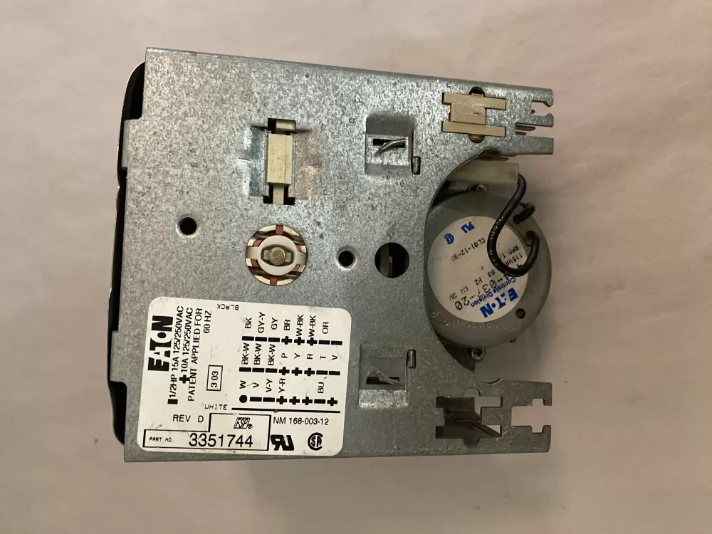 Whirlpool  Estate AP6008055 3347714 3351744 3357023 661574 WP3351744 PS11741184 Washer Timer