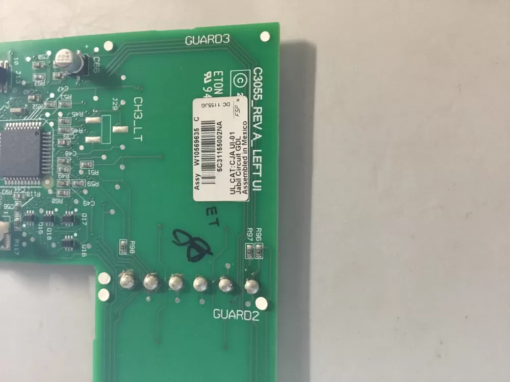 Jennair Whirlpool W10569635 Control Board AZ113241 | BG188