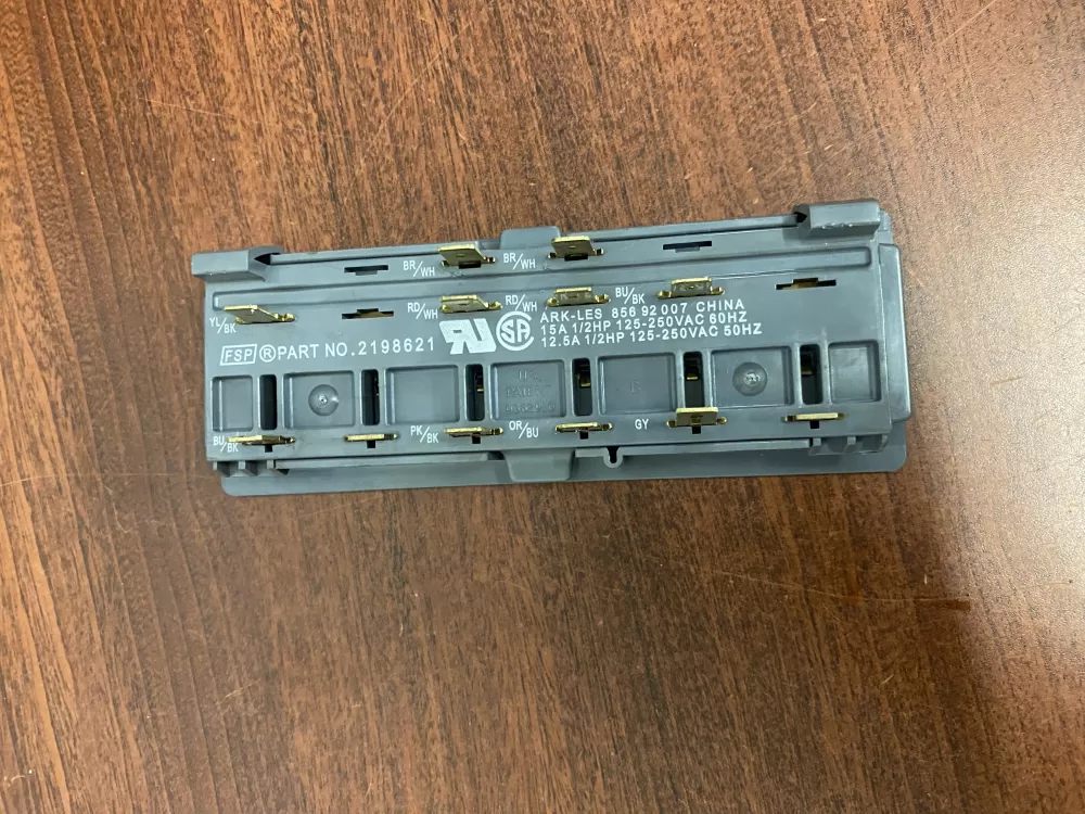 Whirlpool Maytag 2198621 Refrigerator Control Board Dispenser AZ46422 | BK1779