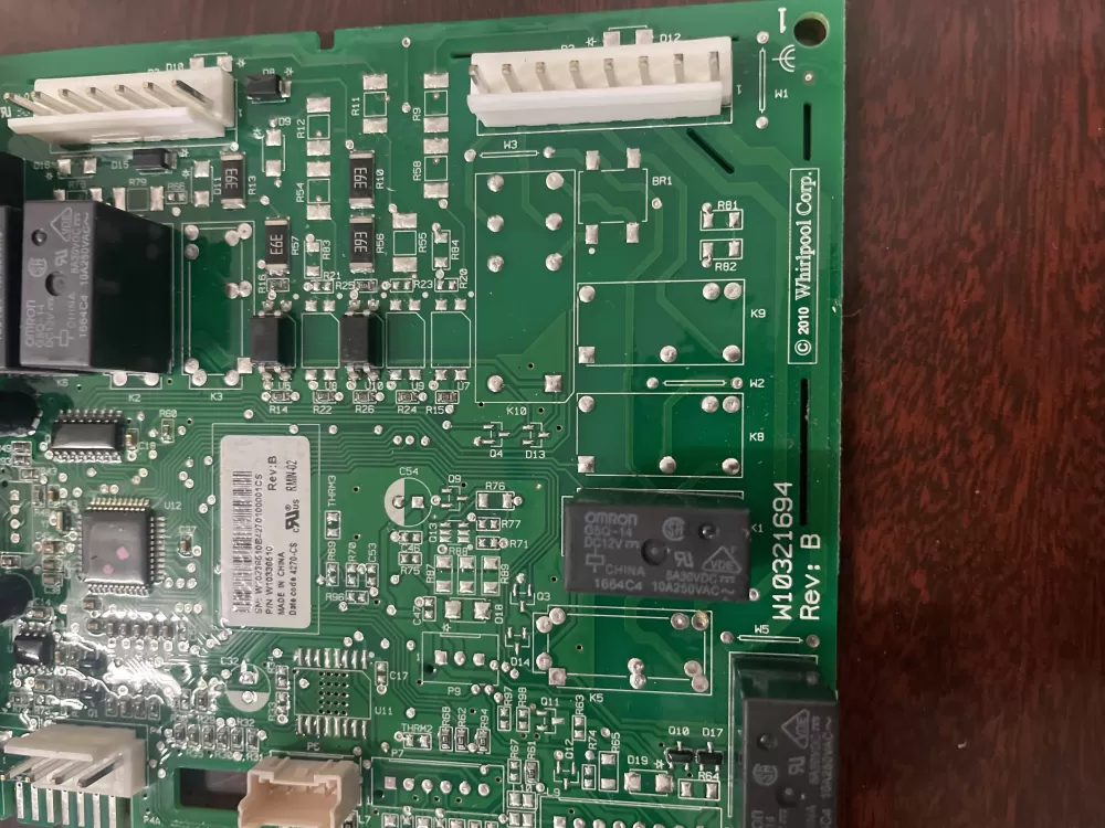 Whirlpool W10902292 WPW10336510 Refrigerator Control Board AZ41144 | KM1715