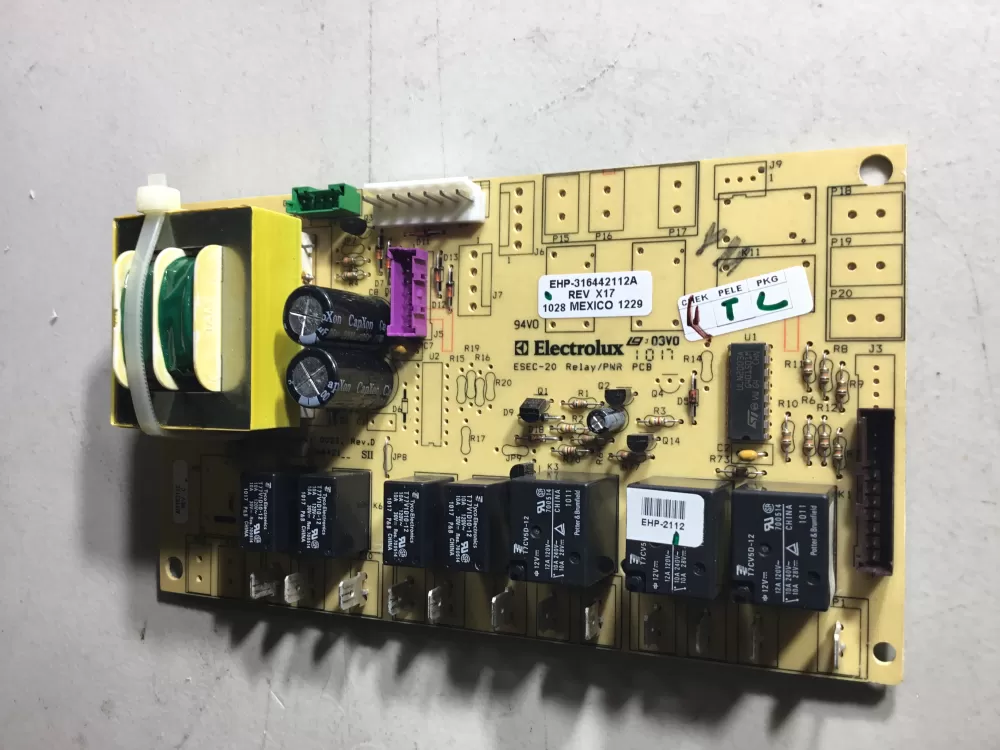Kenmore  Frigidaire  Electrolux 316442112  316442112A  AP3965656  1197110  AH1528146  EA1528146  PS1528146 Oven Relay Control Board