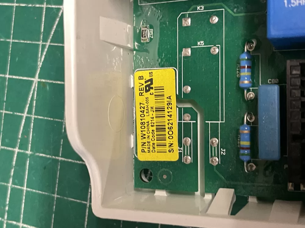 Whirlpool W10810427 Dryer Control Board AZ207323 | Wm2289