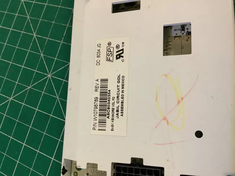 Kenmore W10798789 W10822645 Refrigerator Control Board AZ204203 | NR321