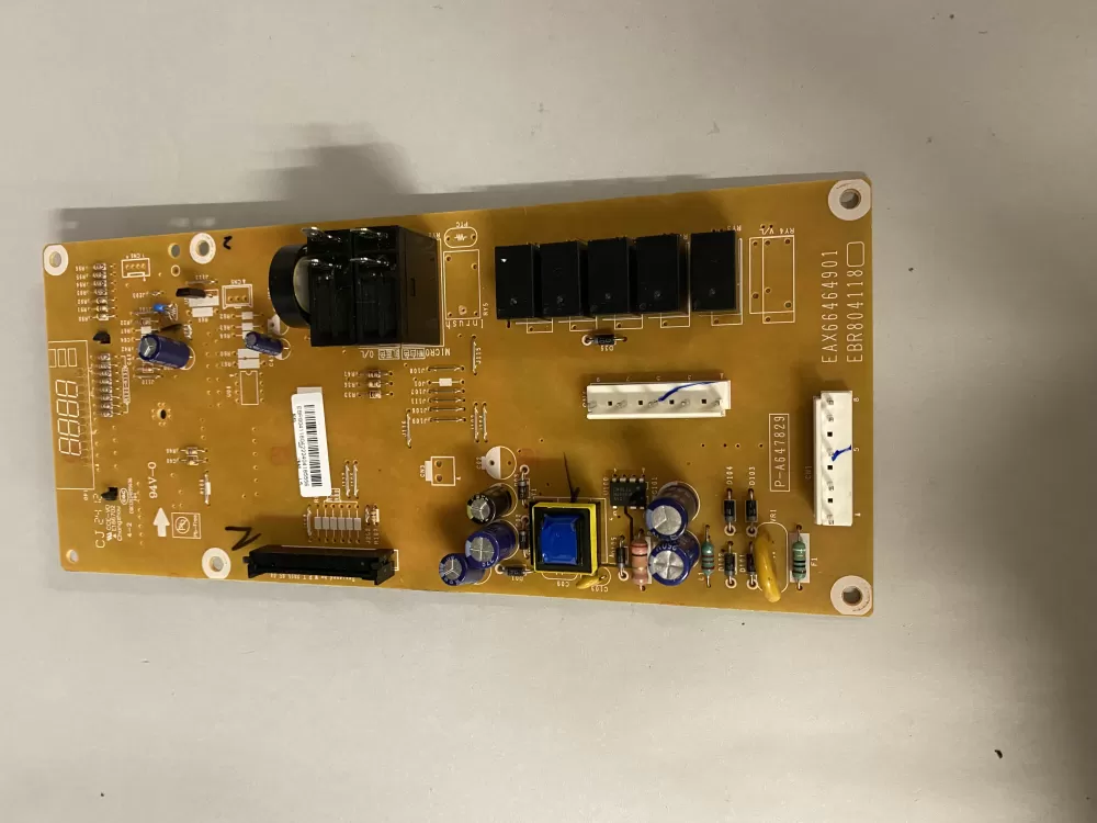 LG Kenmore EBR80411804 Microwave Control Board Panel AZ219286 | BK1053