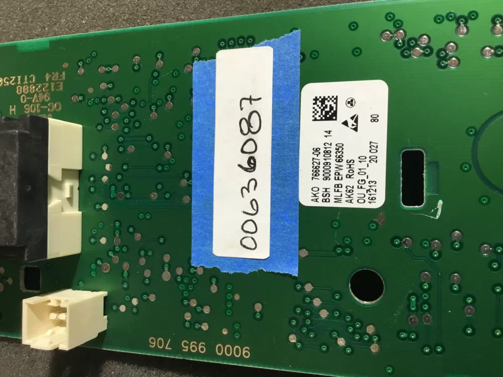 Bosch Operating Module Program 00636087 AZ96191 | NR48