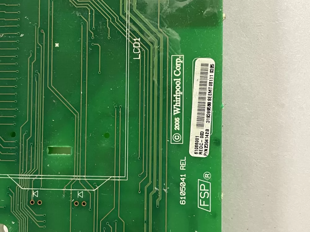 Kenmore 2304142 6105041 Refrigerator Dispenser Control Board AZ136865 | KM2357