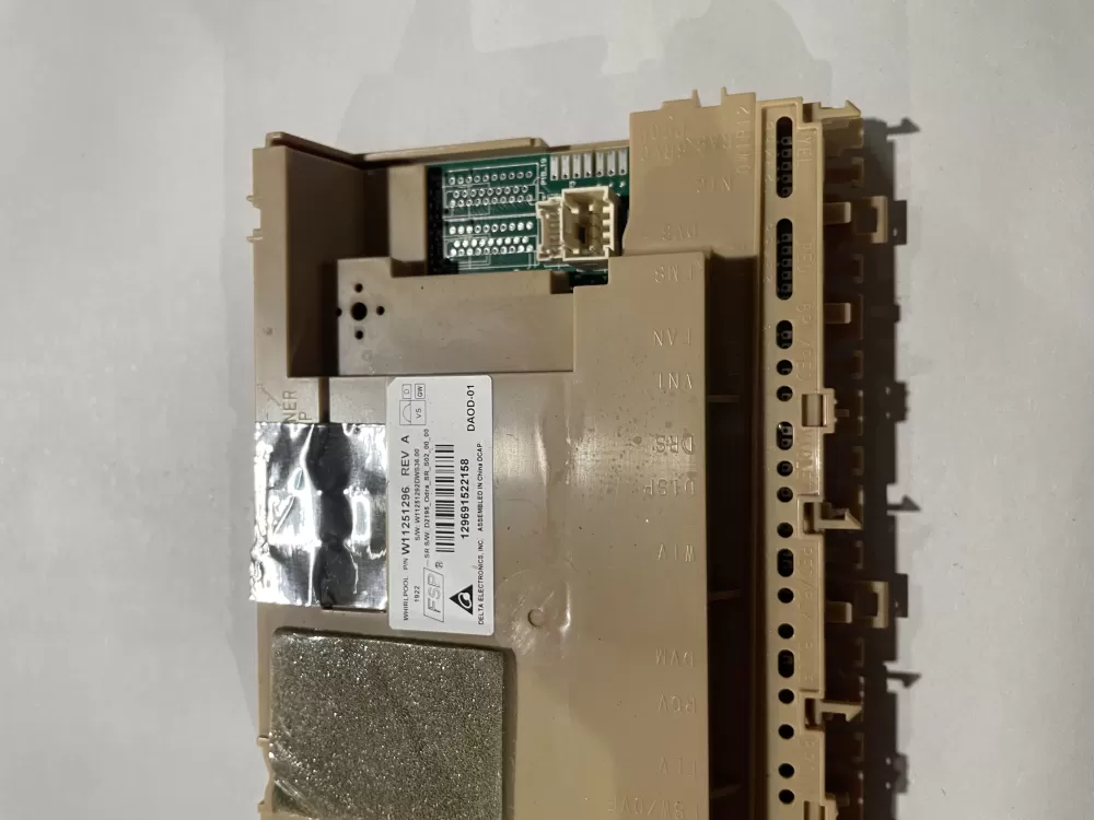 Jennair W11251296 Dishwasher Control Board Jennair