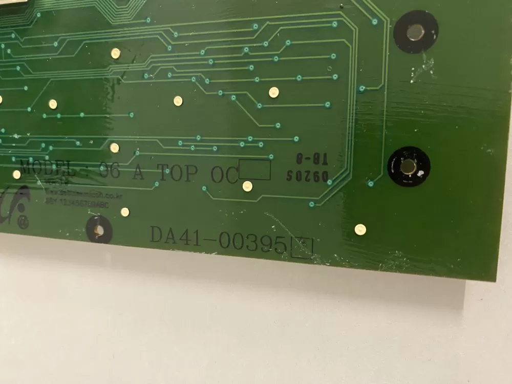 Samsung DA41 00395A Refrigerator Control Board Dispenser AZ203198 | BK2314