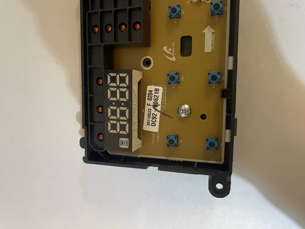 Samsung DC92 00619B DC41 00166A Dryer Control Board AZ188972 | KMV231