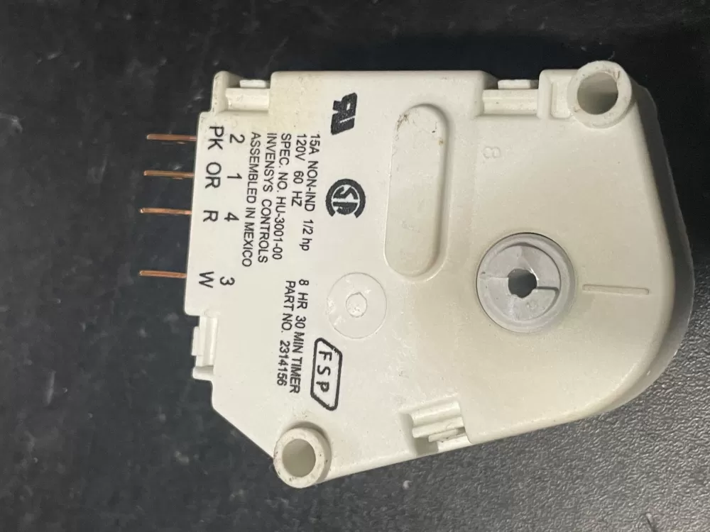 Whirlpool Amana Roper AP6007234 2314156 Refrigerator Defrost Timer AZ11534 | 578