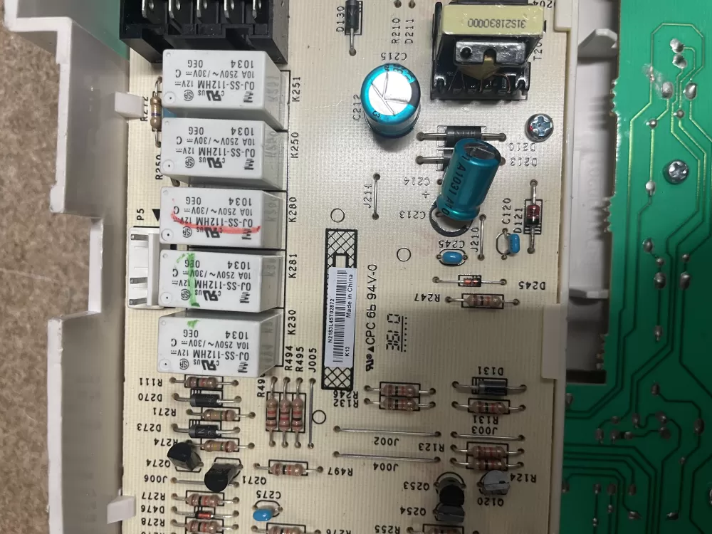 GE 00N21830301 WH12X10457 Washer Control Board AZ16714 | KMV100