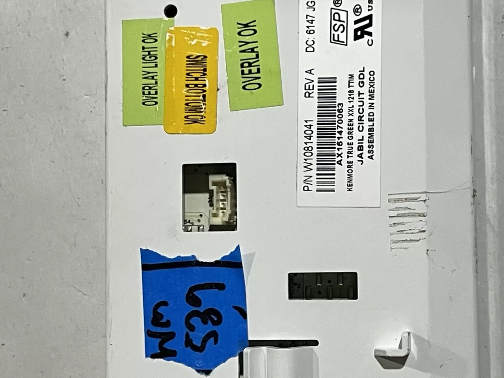Kenmore W10814041 W10883346 Refrigerator Control Board AZ171950 | Wm539