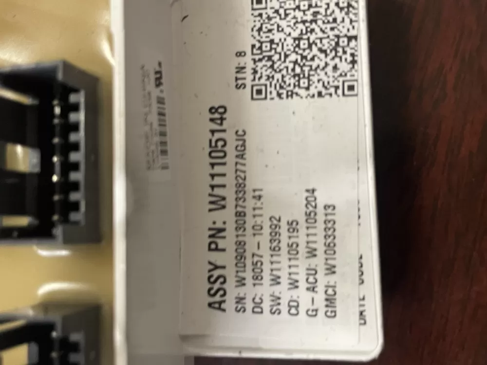 Whirlpool W11105148 Washer Main Control Board AZ40665 | Wm1708