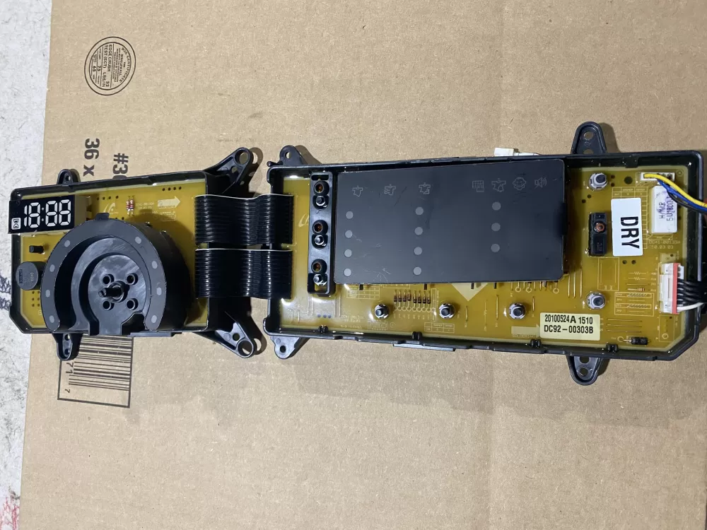 Samsung DC92-00303B DC41-00133A Dryer Control Board #