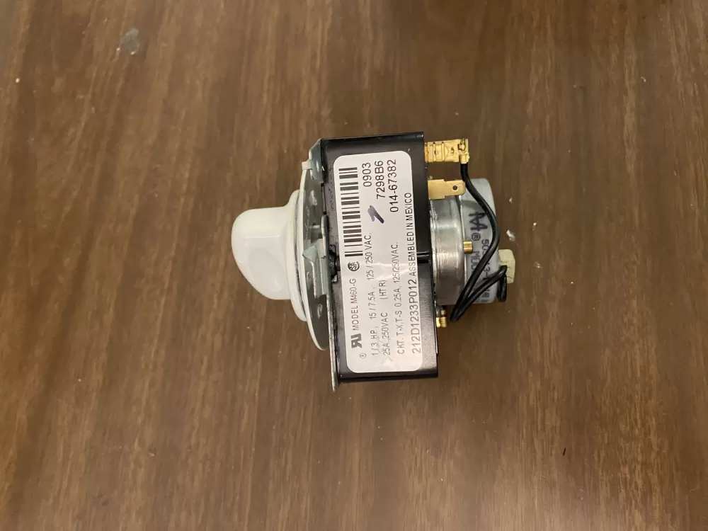 GE 212D1233P012 WE4M364 Dryer Timer