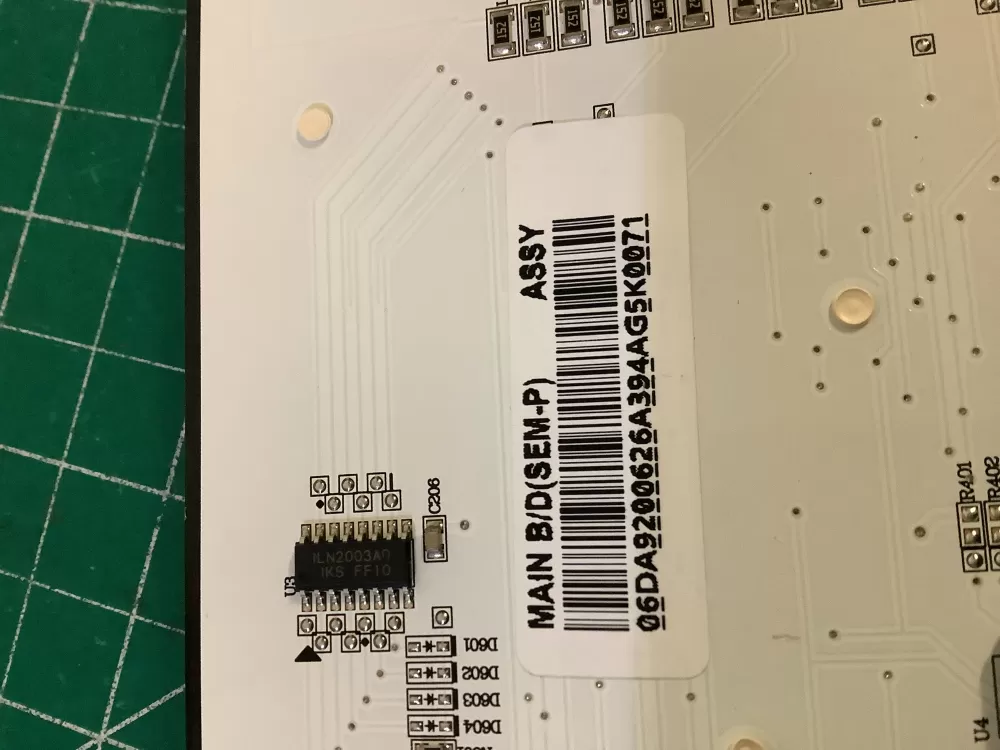 Samsung Refrigerator Dispenser Control Board -DA92-00626A AZ201830 | NR331