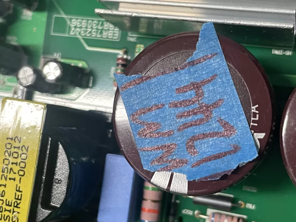 LG Kenmore EBR73093601 EBR73093606 Refrigerator Control Board AZ18900 | WM1244