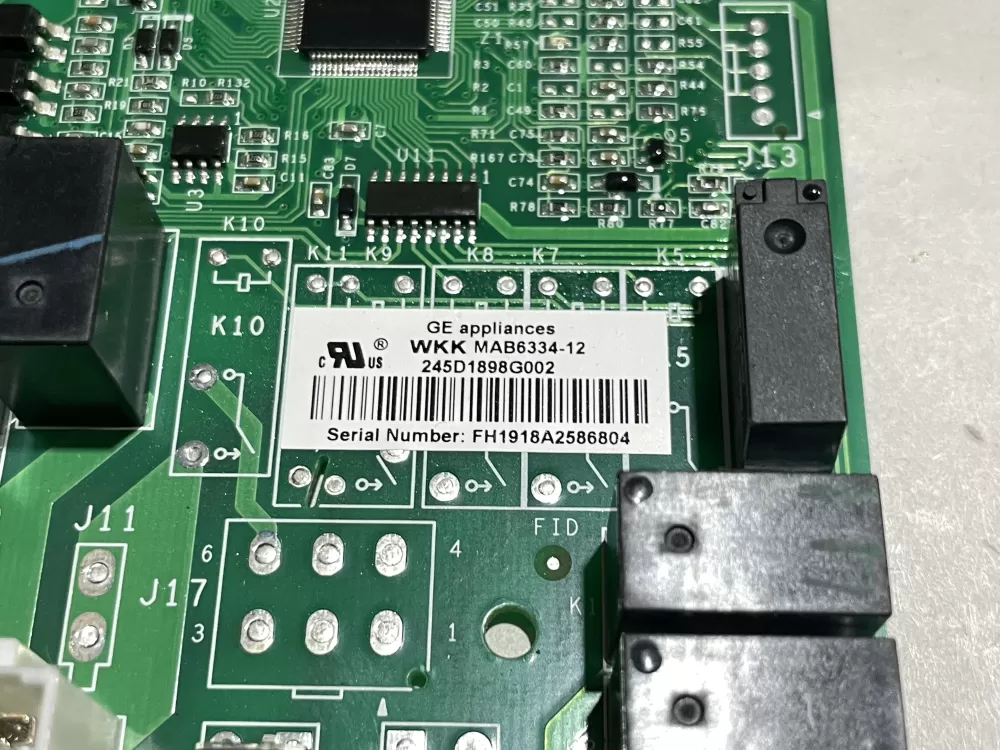 GE 245D1898G002 Refrigerator Control Board AZ136507 | Wm2265
