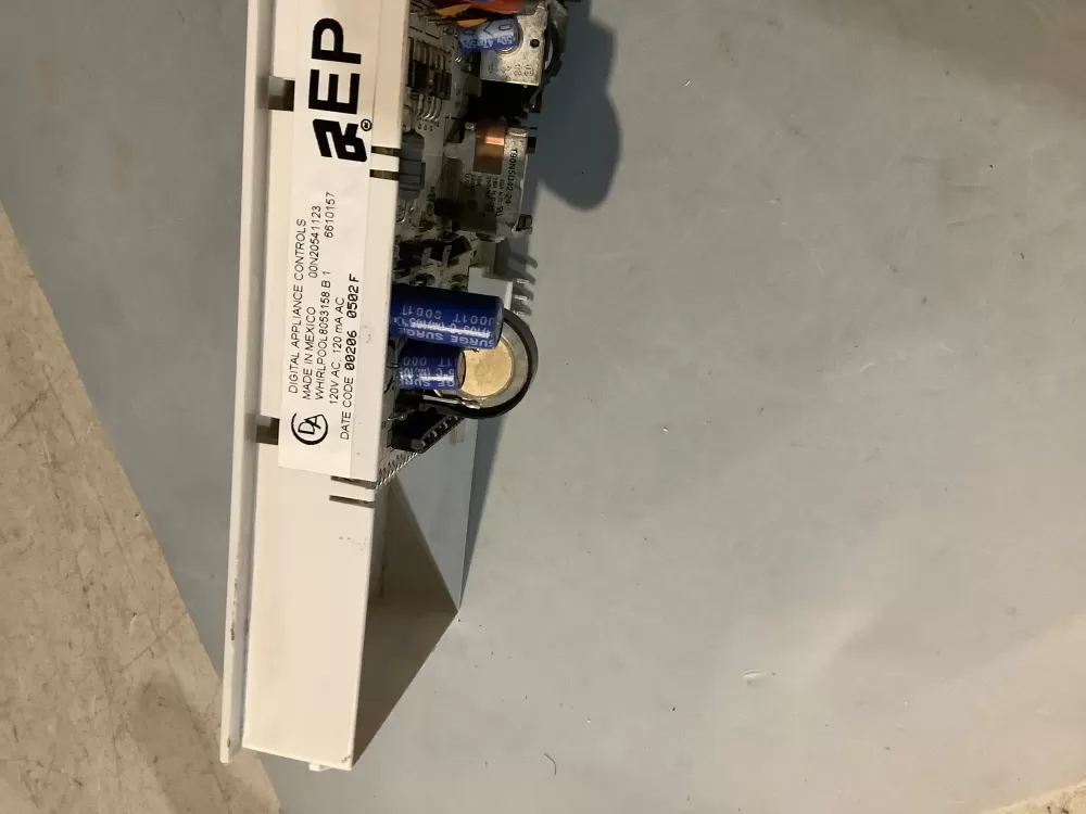 Whirlpool 6610157 Washer No Overlay Control Board AZ116980 | BG2170