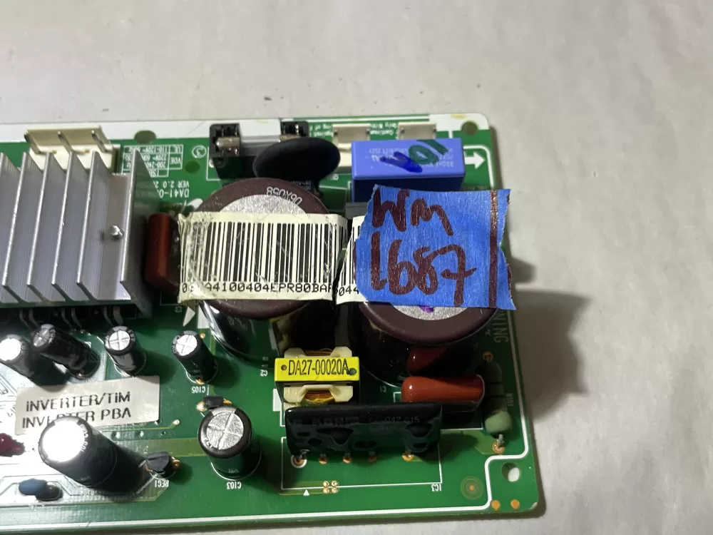 Samsung DA41-00614F DA41-00411B Refrigerator Control Board AZ107043 | Wm1687