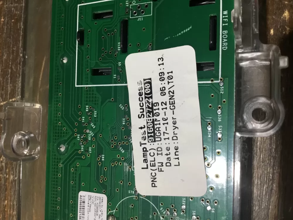 Electrolux Dryer A04186512 916062722 Control Board AZ59086 | NR2007