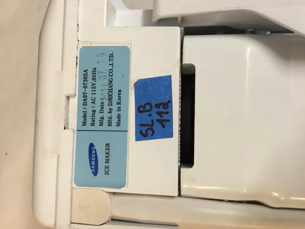 Samsung DA97-07365A Refrigerator Ice Maker AZ100070 | Sl112