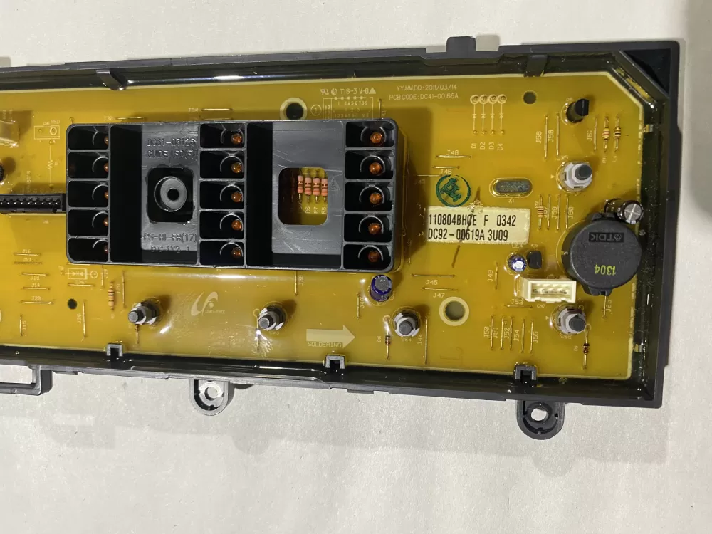 Samsung DC92 00619A Washer Control Board AZ132673 | BKV714