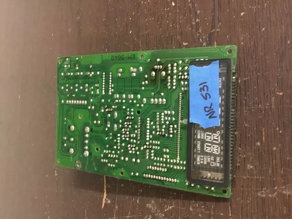 GE 5247W1YS40 Microwave Display Control Board AZ10655 | NR531