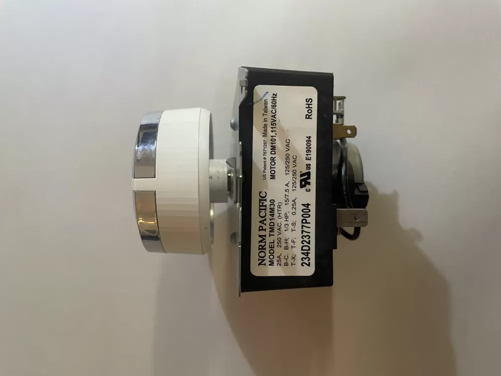 GE WE04X24550 234D2377P004 TMD14M30 Dryer Timer AZ163051 | KM2521