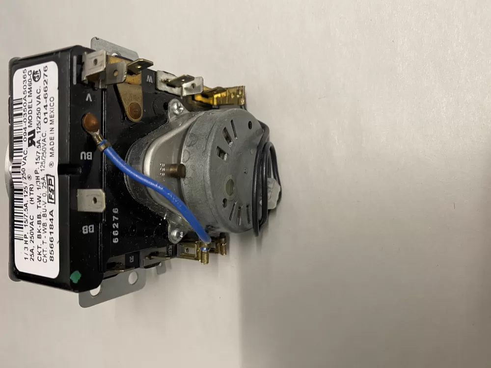 Whirlpool 8566184A 8566184 WP8566184 Dryer Timer AZ211518 | BK1271