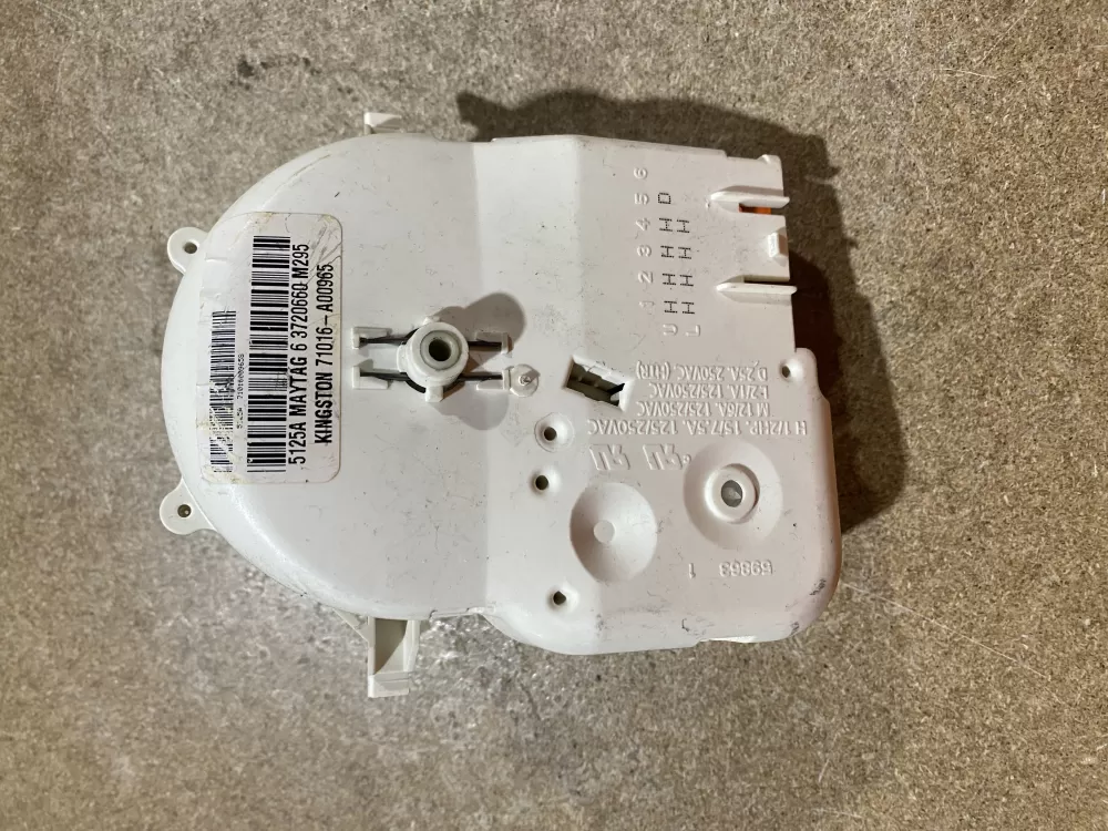 Maytag 6 3720660 Dryer Timer 6 3720660 AZ74928 | BK1570