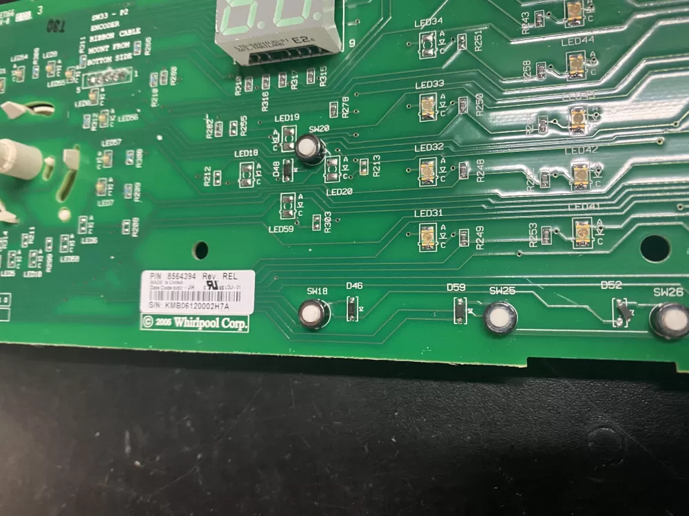 Kenmore Whirlpool Maytag 8564394 Dryer Control Board