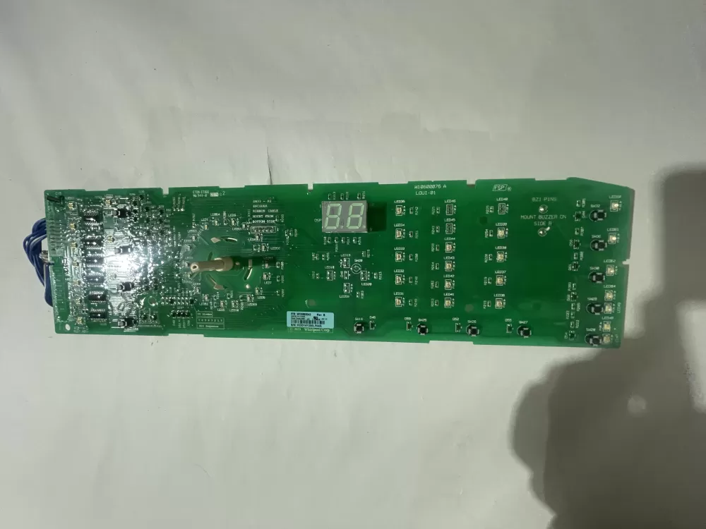 Whirlpool  Kenmore W10583043 WPW10578751 AP6023176  W10578751 PS11756517 Washer Control Board Interface