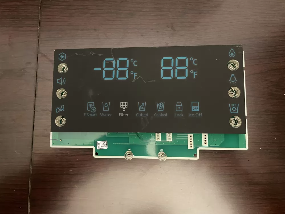 Samsung DA92 00595A Refrigerator Control Board Dispenser AZ70476 | KM1394